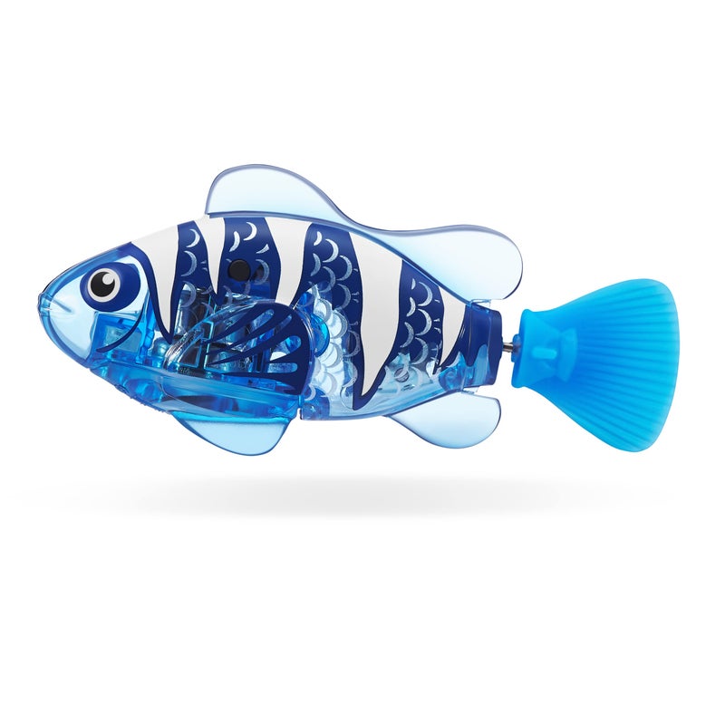 Robo Alive Robo Fish Series 2 (Red + Blue 2 Pack) by ZURU Robotic Swimming Fish Water Activated, Changes Color, Comes with Batteries, Amazon Exclusive - Red + Blue (2 Pack),Multi,7165G - Image 5