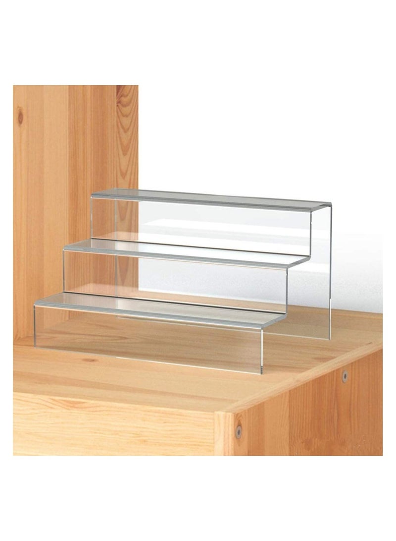 Eworld 3 Layers Clear Acrylic Display Riser and Night Stand for jewelry and Decorative stuff - Image 5