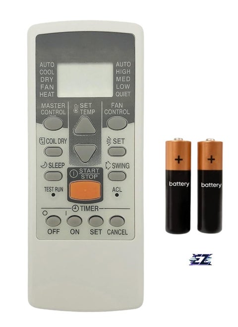 Replacement Compatible Fujitsu Air Conditioner Universal Remote – Works with Most Fujitsu AC Models – Celsius Display Only, No Fahrenheit Option – Battery Included – Easy Control for Temperature and Modes
