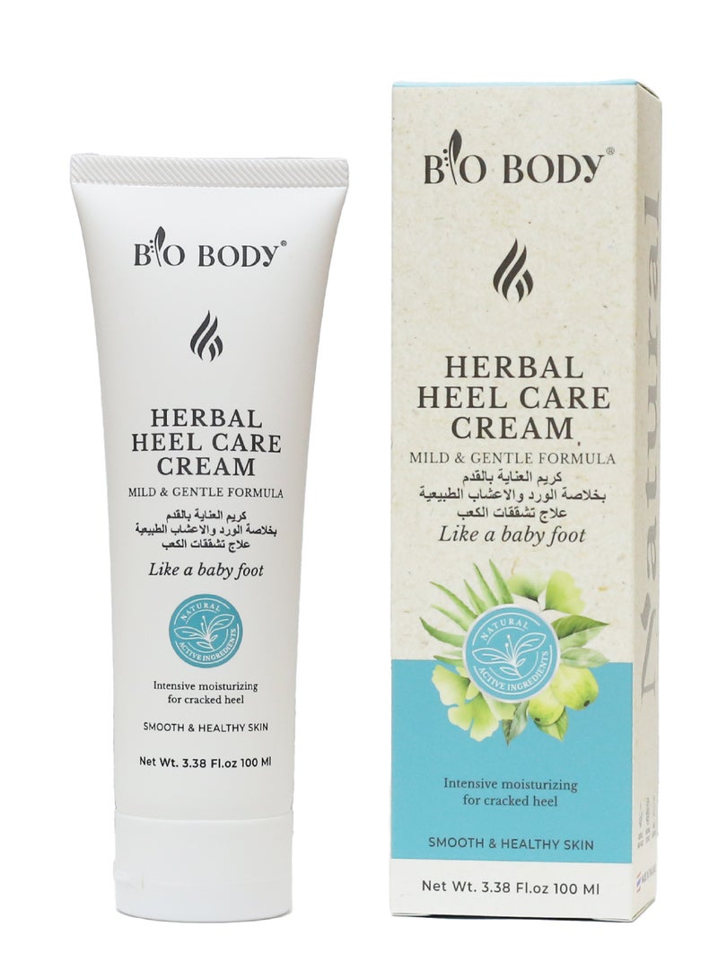 بيو بدي كريم العناية بالقدم بخلاصة الورد وزبدة الشيا والاعشاب الطبيعية علاج تشققات الكعب من BIO BODY تقنية كورية - Image 1