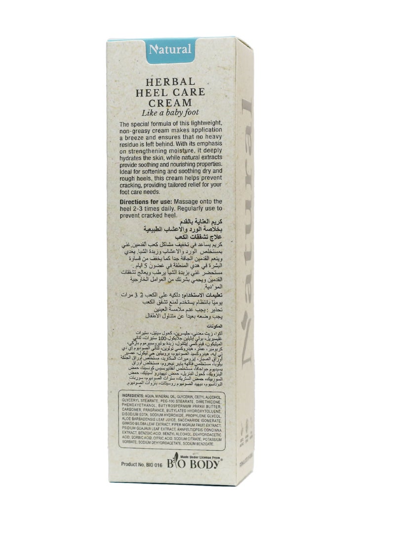 بيو بدي كريم العناية بالقدم بخلاصة الورد وزبدة الشيا والاعشاب الطبيعية علاج تشققات الكعب من BIO BODY تقنية كورية - Image 4