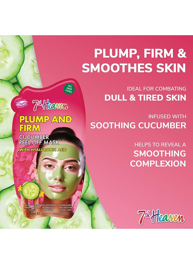 7th Heaven قناع الخيار القابل للإزالة الممتلئ والمشدود 10 مل - Image 3