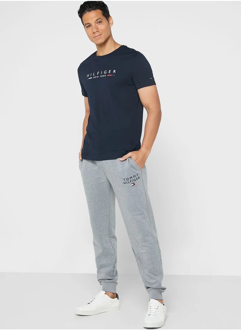 TOMMY HILFIGER Drawstring Cuffed Sweatpants