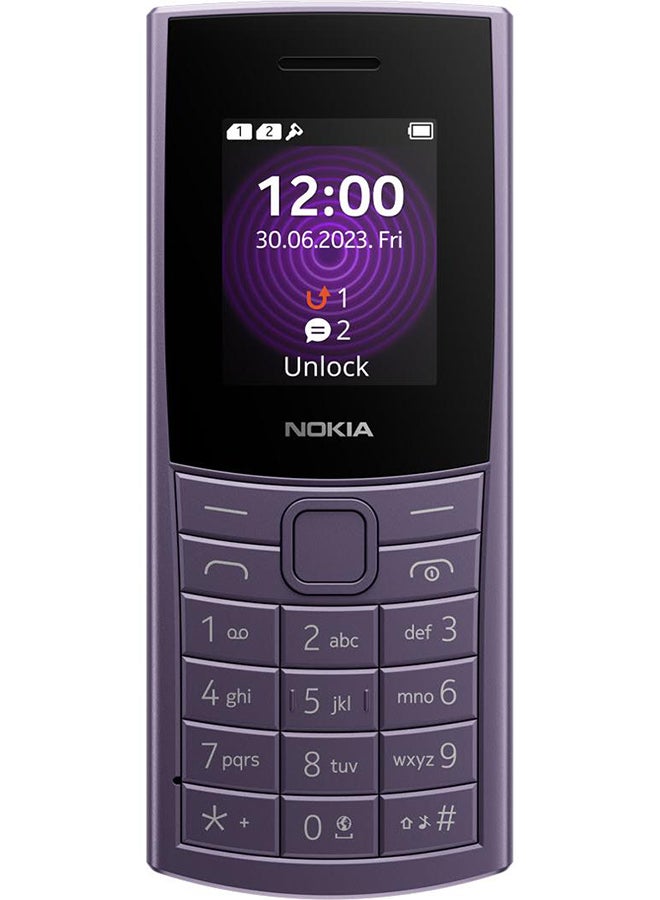 نوكيا هاتف 110 ثنائي الشريحة أرجواني أركتيك 4G - إصدار الشرق الأوسط - Image 2