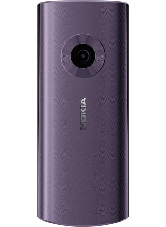 نوكيا هاتف 110 ثنائي الشريحة أرجواني أركتيك 4G - إصدار الشرق الأوسط - Image 3