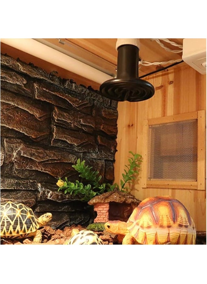 EHOME Ceramic Heat Emitter, Reptile Heat Lamp, No Light Emitted Bulb, Heat Bulb for Reptile Amphibian 75W  - Image 2