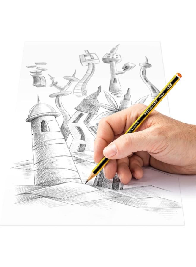 ستدلر مجموعة من 12 قلم رصاص جرافيت نوريس 120 - Image 4