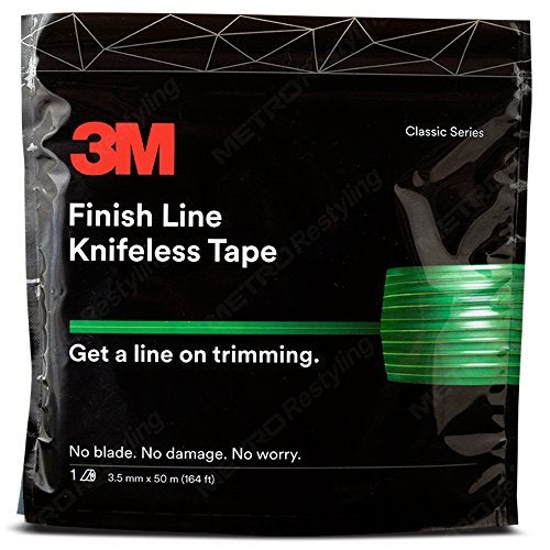 3M Knifeless Finish Line Vinyl Wrap Cutting Tape 50 Meter Roll (164 Ft) for Stripes and More - Image 1