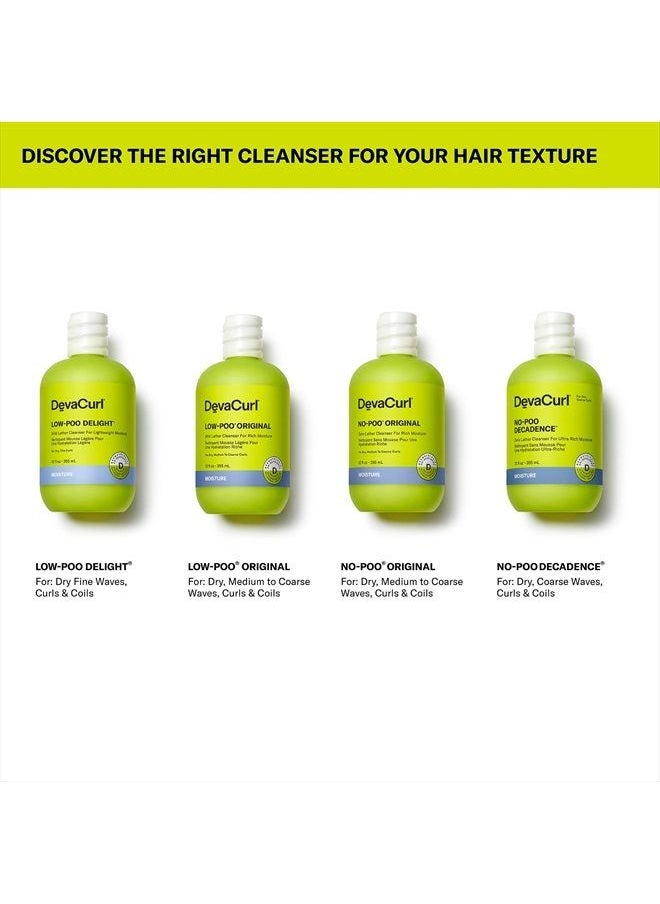 DevaCurl Deva Curl Low-Poo Original Mild Lather Cleanser for Rich Moisture, 12 fl. oz.  - Image 5