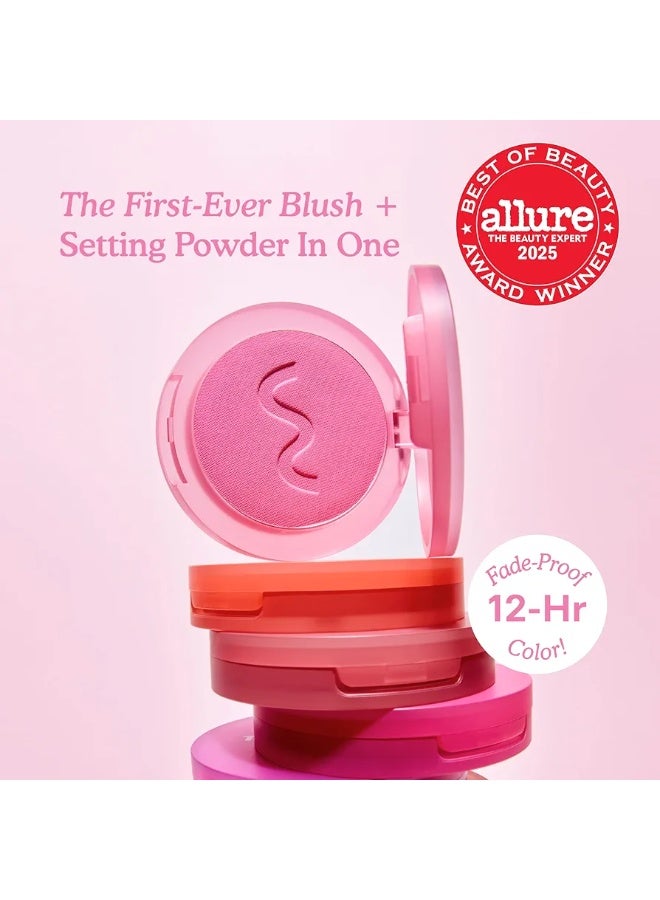 Tower 28 Jetset Matte Blush Powder - Downtown Daiquiri - Image 2