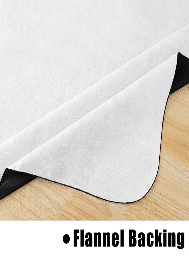 homing Rectangle Vinyl Tablecloth, Waterproof Spillproof Plastic Flannel Backed Table Cloth, Wipe Clean Table Cover for Dining Table, Buffet Parties and Camping (Black, 54" x 54") - Image 5