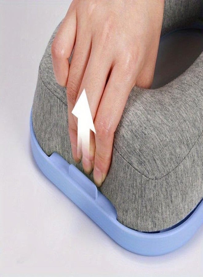 KICKZU Nap Desk Sleeping Pillow - Foldable Portable Memory Foam Travel Pillow, Airplane, Car, Train Pillow - Foldable Portable Lunch Break Artifact Comfortable & Breathable for Children and Adults - Image 1