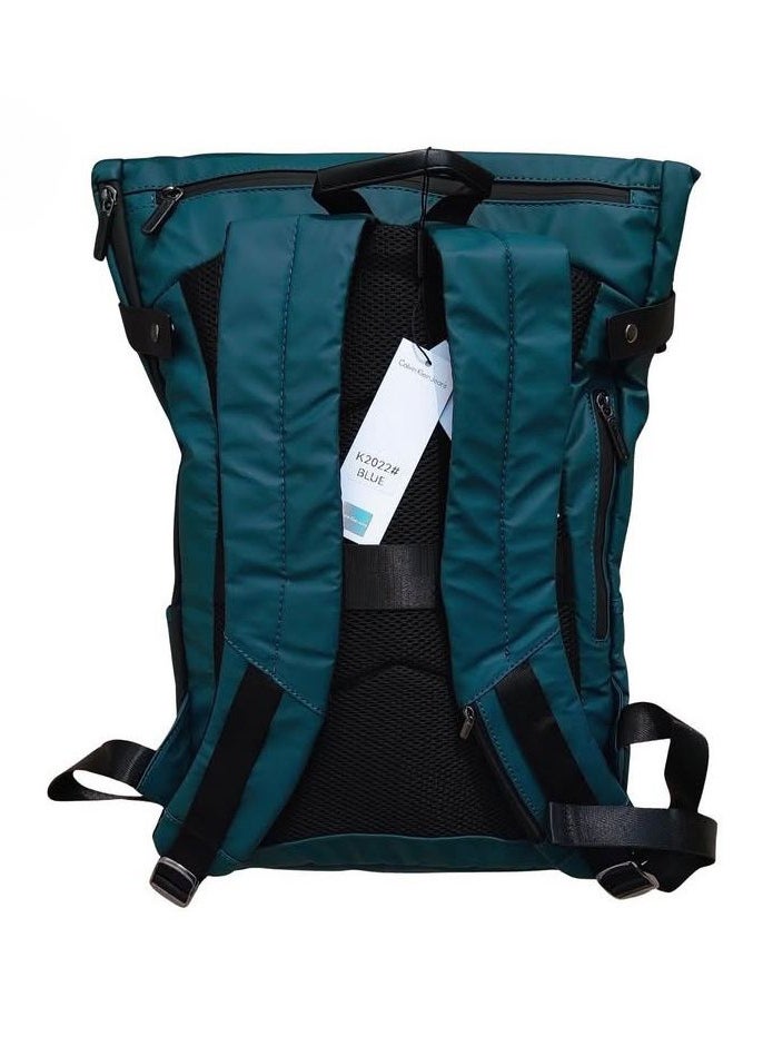 Calvin Klein Jeans Roll-Top Backpack with Bold CK Logo