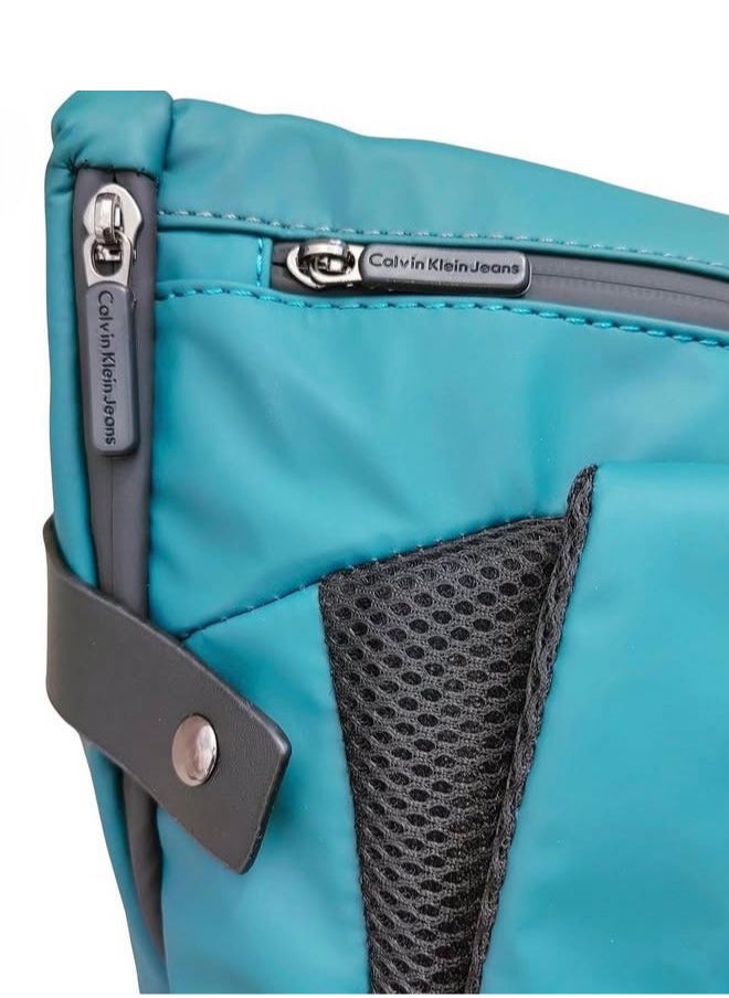 Calvin Klein Jeans Roll-Top Backpack with Bold CK Logo