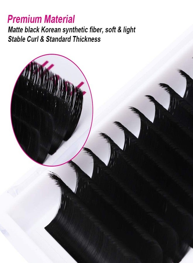 FADLASH Lash Extensions C Curl 0.07 Self Fanning Volume Lashes 15mm-20mm Mixed Tray Easy Fans Eyelash Extensions Supplies by FADLASH (0.07-C, 15-20mm Mix) - Image 3
