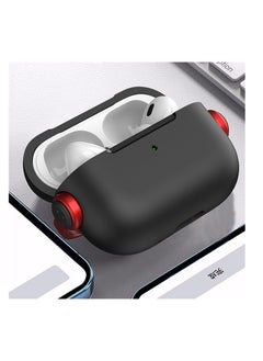 Anmi Compatible with AirPods Pro 2 Case Creative Musician Headset Secure Lock Design Protective TPU Cover Case with Keychain  - Image 2