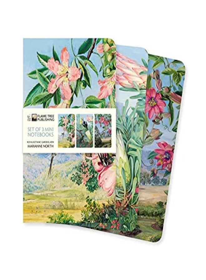 Kew Gardens' Marianne North Mini Notebook Collection 