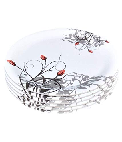 Mini Store طقم أطباق دائرية كاملة لتناول العشاء من ميني ستور مكون من 6 قطع. (الحجم 11 بوصة) - Image 3