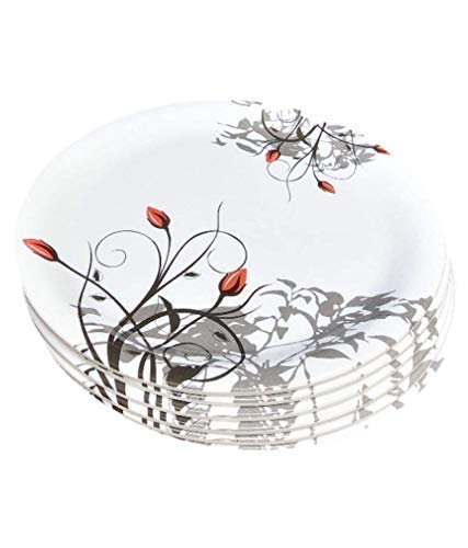 Mini Store طقم أطباق دائرية كاملة لتناول العشاء من ميني ستور مكون من 6 قطع. (الحجم 11 بوصة) - Image 2