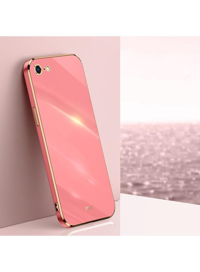 Straight Edge 6D Electroplate TPU Phone Case For iPhone 6 Plus / 6s Plus