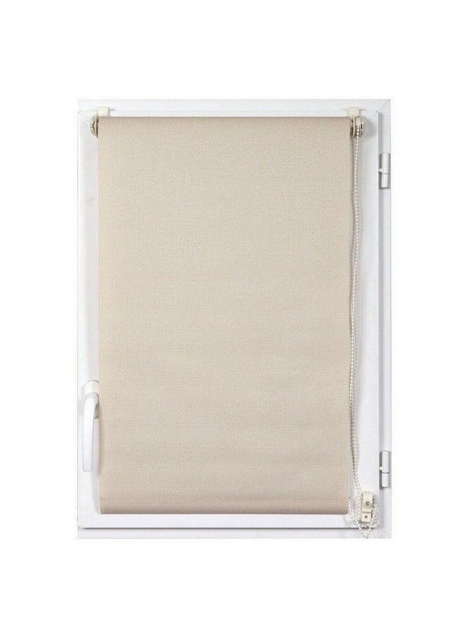 LUANCE Elegant Design Textured Roller Blinds Beige 150 x 180 cm 352615018060 - Image 1