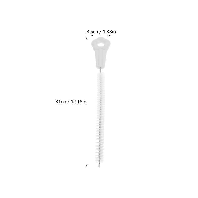 Multifunctional Pipe Cleaner Brush for Straws Bottles and Reusable Cups White 20 3 Cm - Image 3