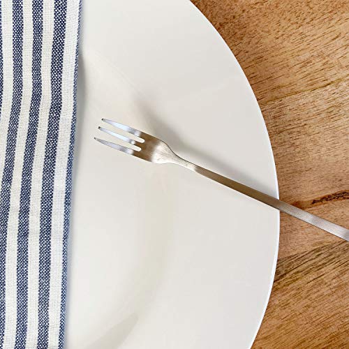 JSEVEN [JSeven] Long Handle Forks, Stainless Steel Dessert Forks, Fruits, Pickles Forks, Fancy Table Forks (12 Pcs) - Image 3