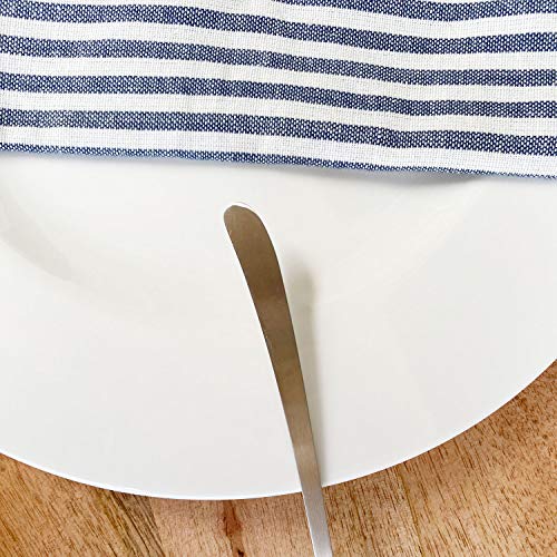 JSEVEN [JSeven] Long Handle Forks, Stainless Steel Dessert Forks, Fruits, Pickles Forks, Fancy Table Forks (12 Pcs) - Image 4