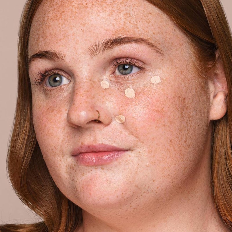 Jouer Essential High Coverage Liquid Concealer - Brightening Concealer - Color Corrector for Under Eye Dark Circles, Spot Coverage, and Eye Primer - Soft Matte Finish, Creme - Image 3