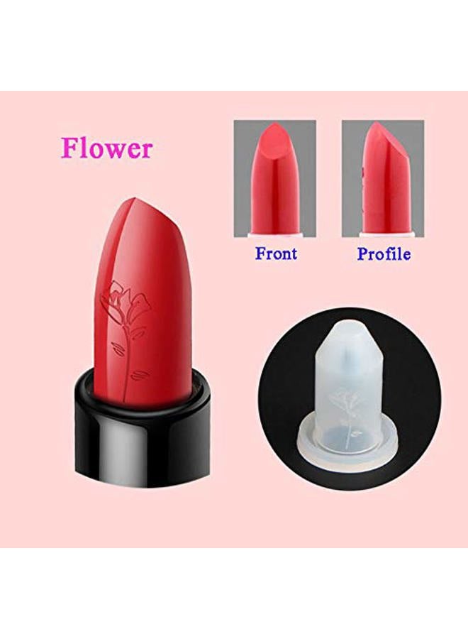 AKOAK 9 Pcs/Set Simple DIY Lipstick Mould,Creative and Lovely Various Shapes of Lipstick Making Mould for 12.1mm Lipstick Tube,Nail/Flower/Beak/Diamond - Image 5