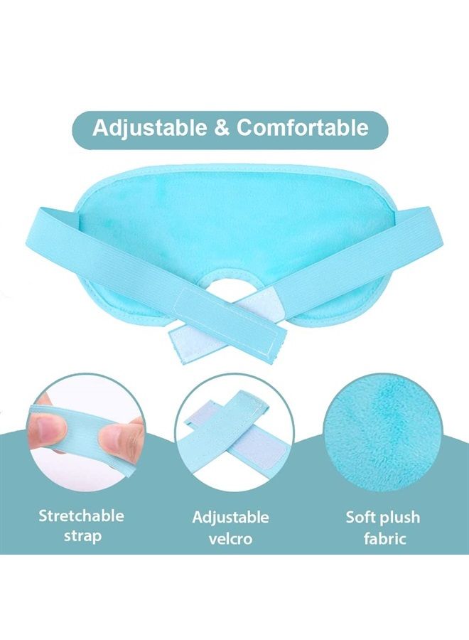 NEWGO Cold Cooling Eye Mask for Dry Eyes, Gel Eye Mask Frozen Reusable Eye Ice Pack Cold Eye Compress for Dark Circles, Migraines, Eye Surgery, Skin Care (Blue) - Image 4