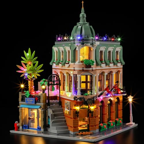 BRIKSMAX 20 Light Kit for LegoBoutique Hotel Innovative Led Lighting Compatible with Lego Icons 10297 Not Included Model Set - Image 1