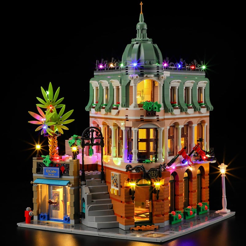BRIKSMAX 20 Light Kit for LegoBoutique Hotel Innovative Led Lighting Compatible with Lego Icons 10297 Not Included Model Set - Image 3