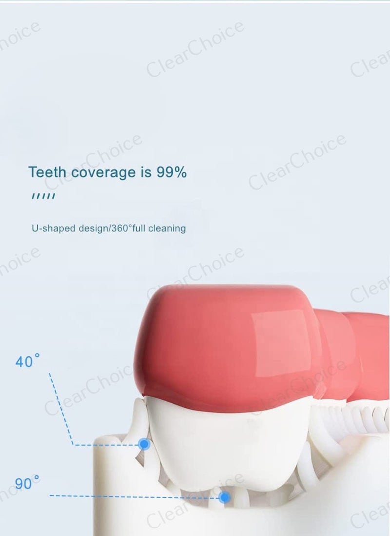 ClearChoice:- U Shaped Toothbrush for Kids Manual For 1-2 Years Mouth-Cleaning Children Toothbrush (Multi color)(1 Pis) - Image 3