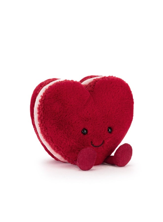 general Love-themed macaron plush toy - Valentine's Day gift for girlfriend, birthday decoration piece - Image 4