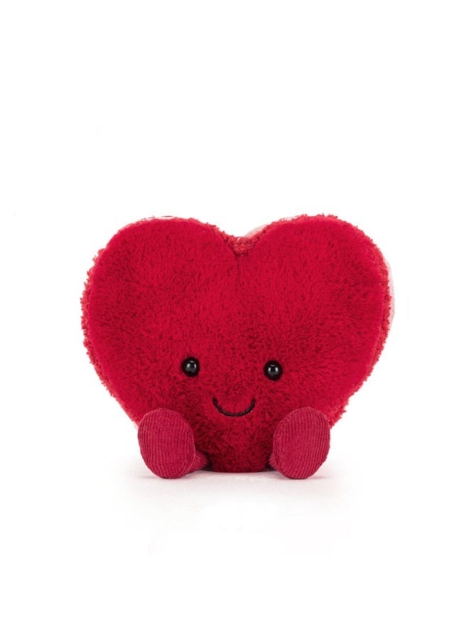 general Love-themed macaron plush toy - Valentine's Day gift for girlfriend, birthday decoration piece - Image 1