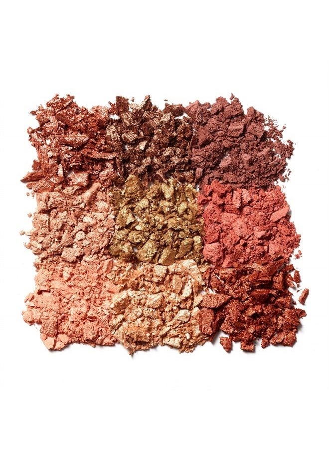 3INA MAKEUP - Vegan - Cruelty Free - The Sunset Eyeshadow Palette - Multicolor - 9 Buildable Longwearing Highly Pigmented Peach, Terracotta and Golden Shades  - Image 3