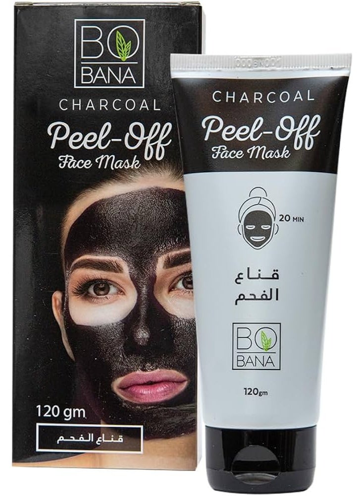 بوبانا قناع تقشير الوجه بالفحم 120 جم