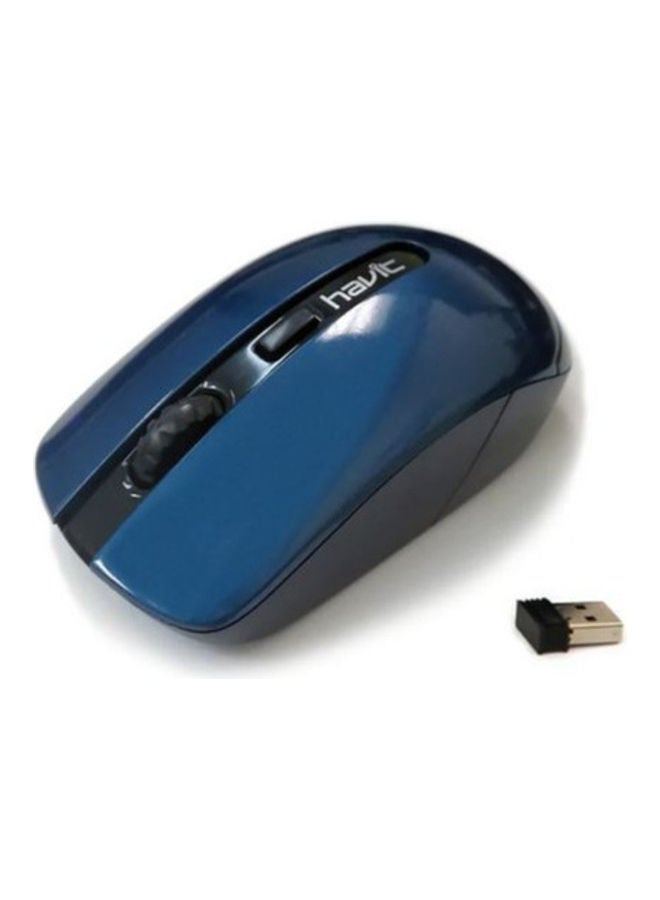 هافيت ماوس لاسلكي هافيت ، ازرق - HV-MS989GT للكمبيوتر واللاب توب - Image 1
