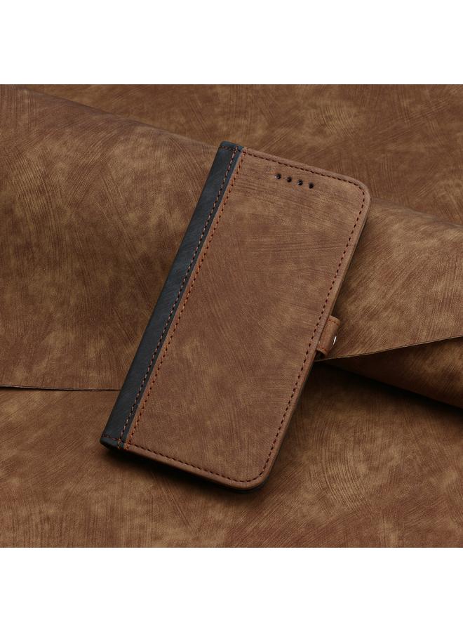 اس-توب جراب هاتف Huawei Pura 70 مع مشبك جانبي وحزام يد مزدوج الطي مصنوع من الجلد - Image 2