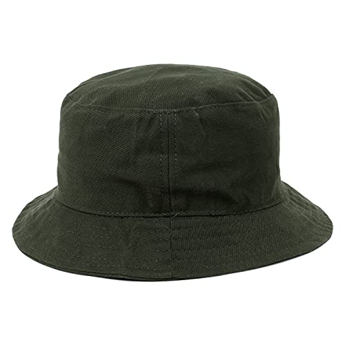 Zacharias Men's & Women's Cotton Bucket Fishermen Beach Cap Hat (Pack of 1) (X-01) (Green) - Image 1