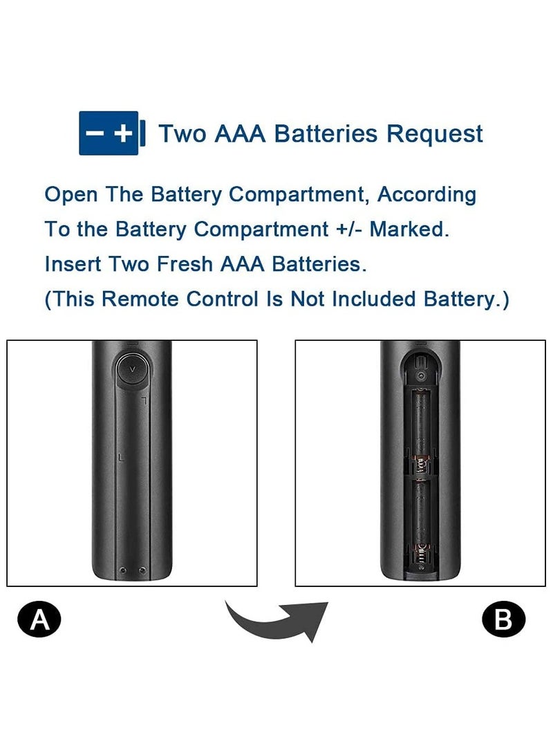 TIGER BN59-01315D Replacement Remote Control for Smart 4K UHD LED Curved TVs – Compatible with Series 8/7/6 N/NU/RU Models | Supports UN32, UN40, UN43, UN50, UN55, UN58, UN65, UN75 Inch TVs | Universal Remote for Home Entertainment & Media Control - Image 3