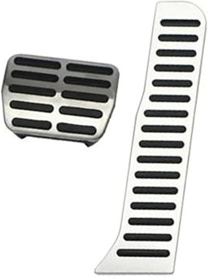 Wivplex Stainless Steel Pedal Pad Set for A3 S3 - Image 1