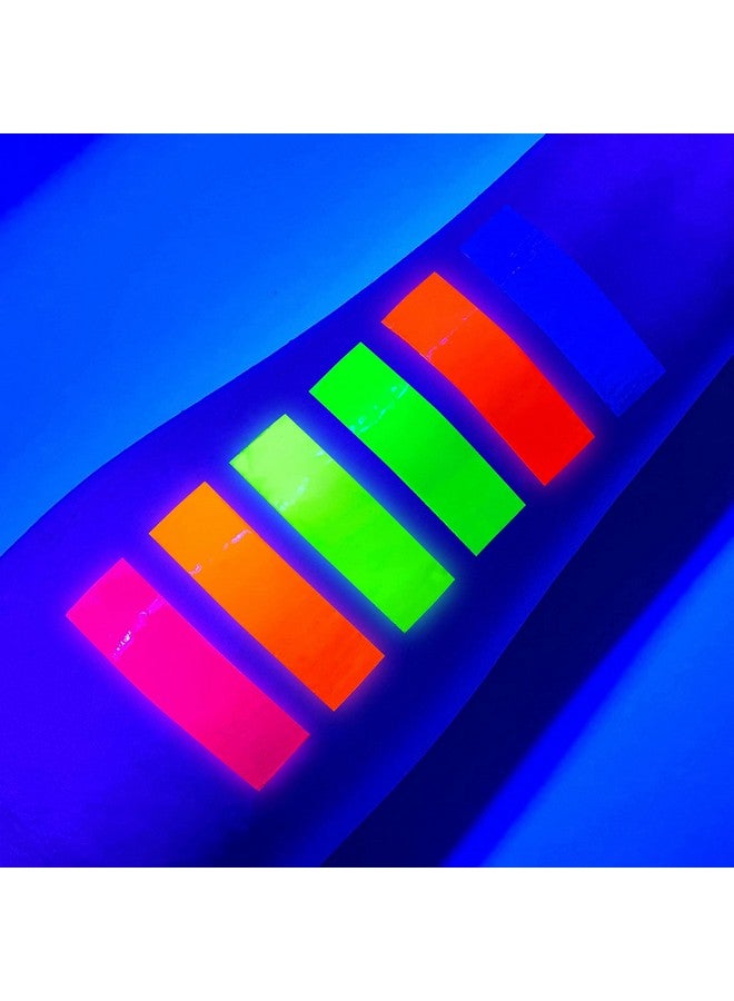 UV Glow Blacklight Face And Body Paint Neon Fluorescent (0.34Oz (Pack Of 6)) - Image 5