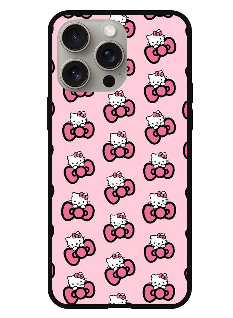 Theodor Protective Case Anti Scratch Shock Proof Bumper Cover For iPhone 15 Pro Hello Kitty (2) - Image 1