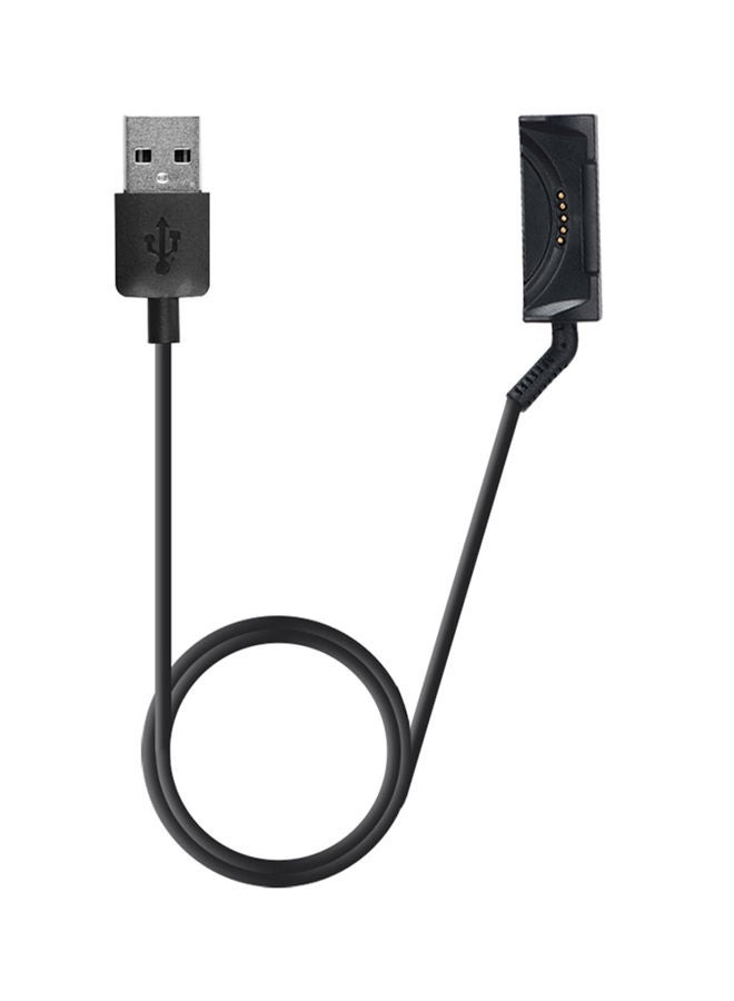 NIBEMINENT Smart Watch Charging Cable For Lg Urbane 2Nd Edition W200 With Usb Interface 1-Meter Black - Image 1