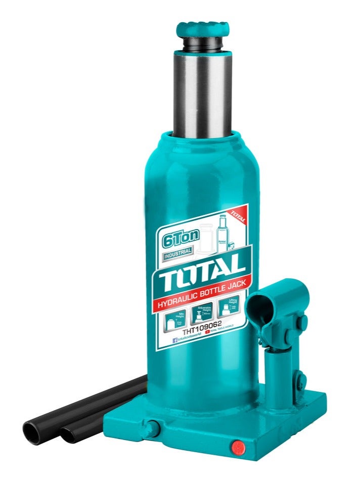 TOTAL Hydraulic Bottle Jack 6 Ton THT109062 - Image 1