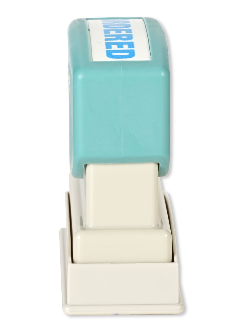 Artline X-Stamper "ORDERED" for Office Business Supplies, Ink Blue - ARXTCXB1531-1PC - Image 3