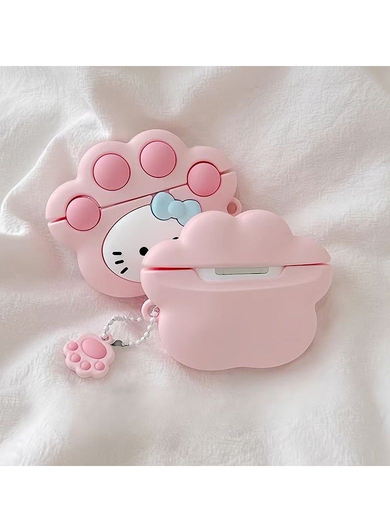 For AirPods 3 Case 3D Cartoon Cute Silicone Earbuds Cover - Cat Claws - Image 3