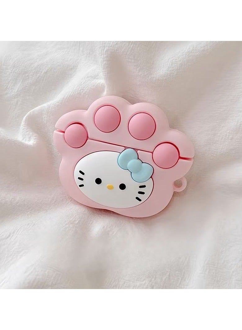 For AirPods 3 Case 3D Cartoon Cute Silicone Earbuds Cover - Cat Claws - Image 4